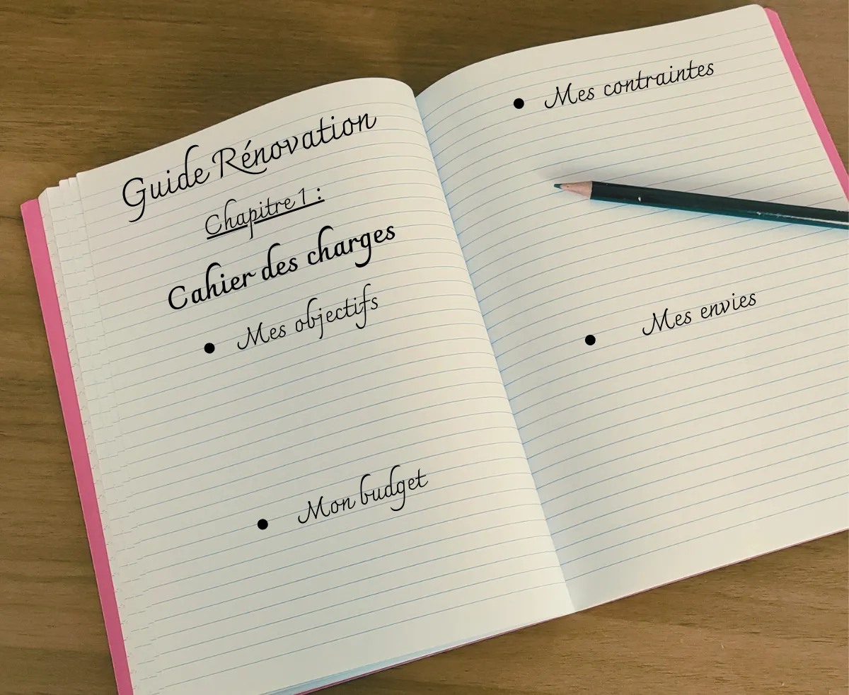 carnet rénovation